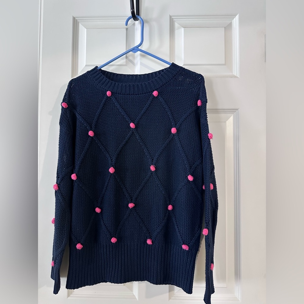 Navy blue sweater